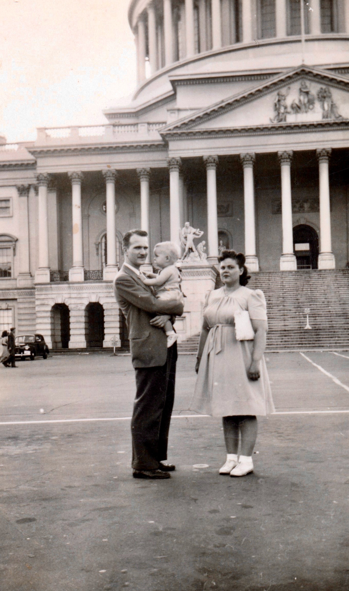 Clifford Sr., Earlene, and Cliff Jr.